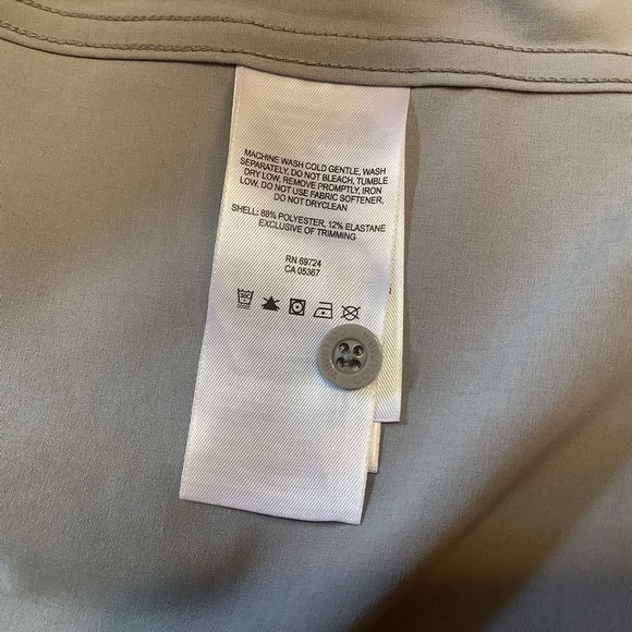 Columbia Shirt Men’s Size Medium Omni Wick Button Down Shirt Grey - Picture 5 of 11